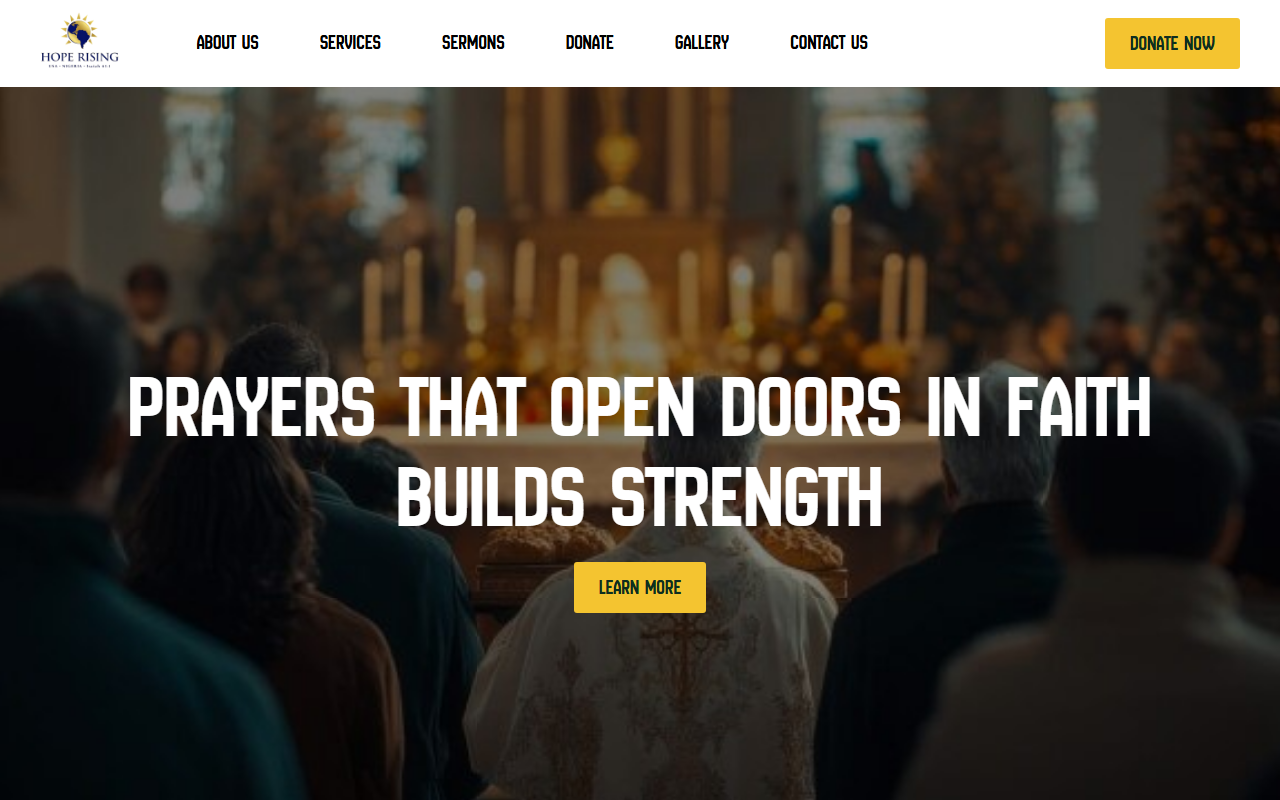 Hope Rising Ministry screenshot
